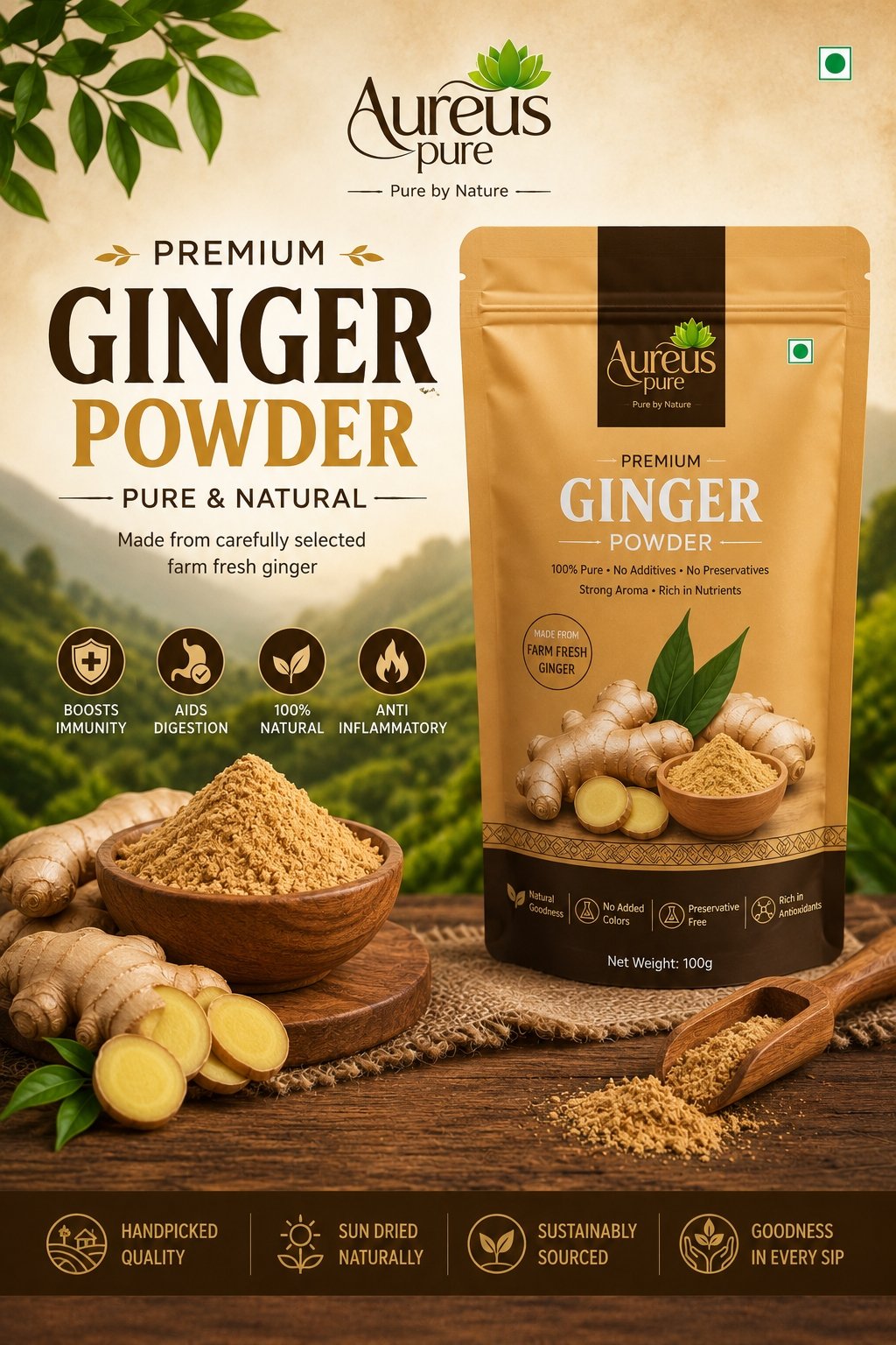 Ginger powder
