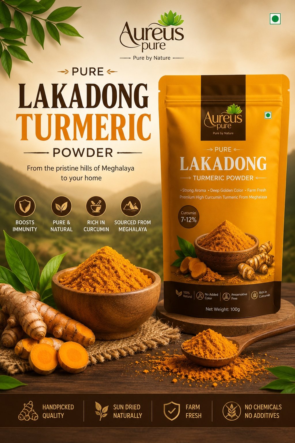 Lakadong Turmeric