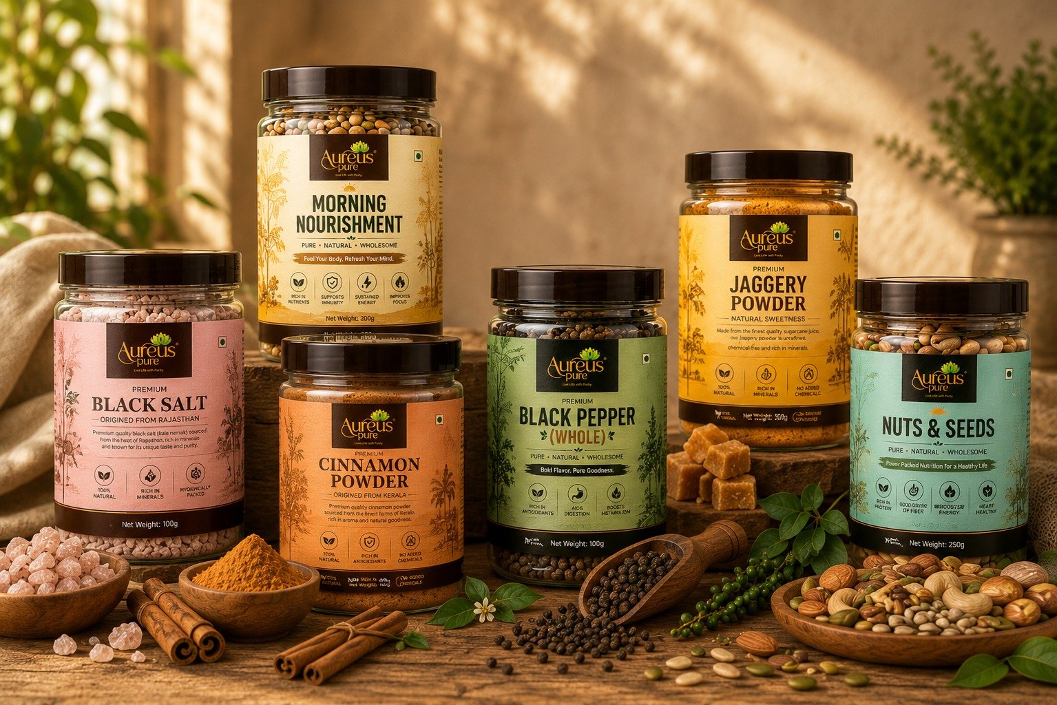 Premium spices and ingredients